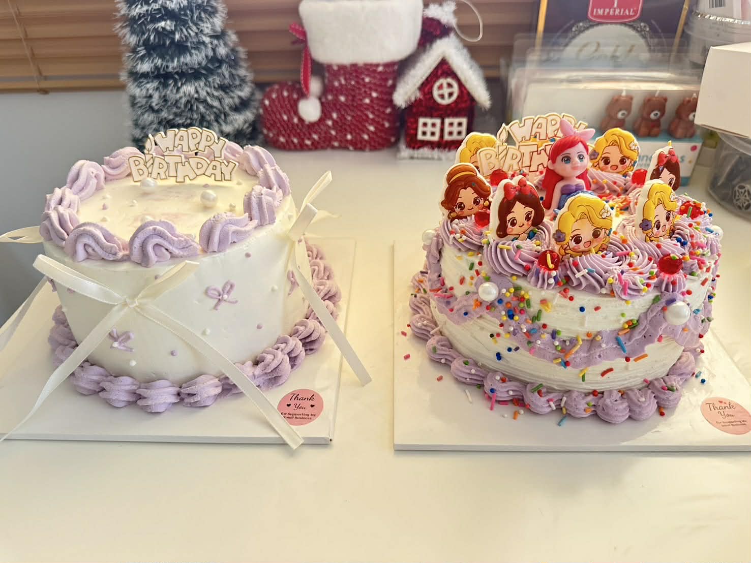 Purple Princess Cake / เค้กมงกุฎเจ้าหญิงสีม่วง